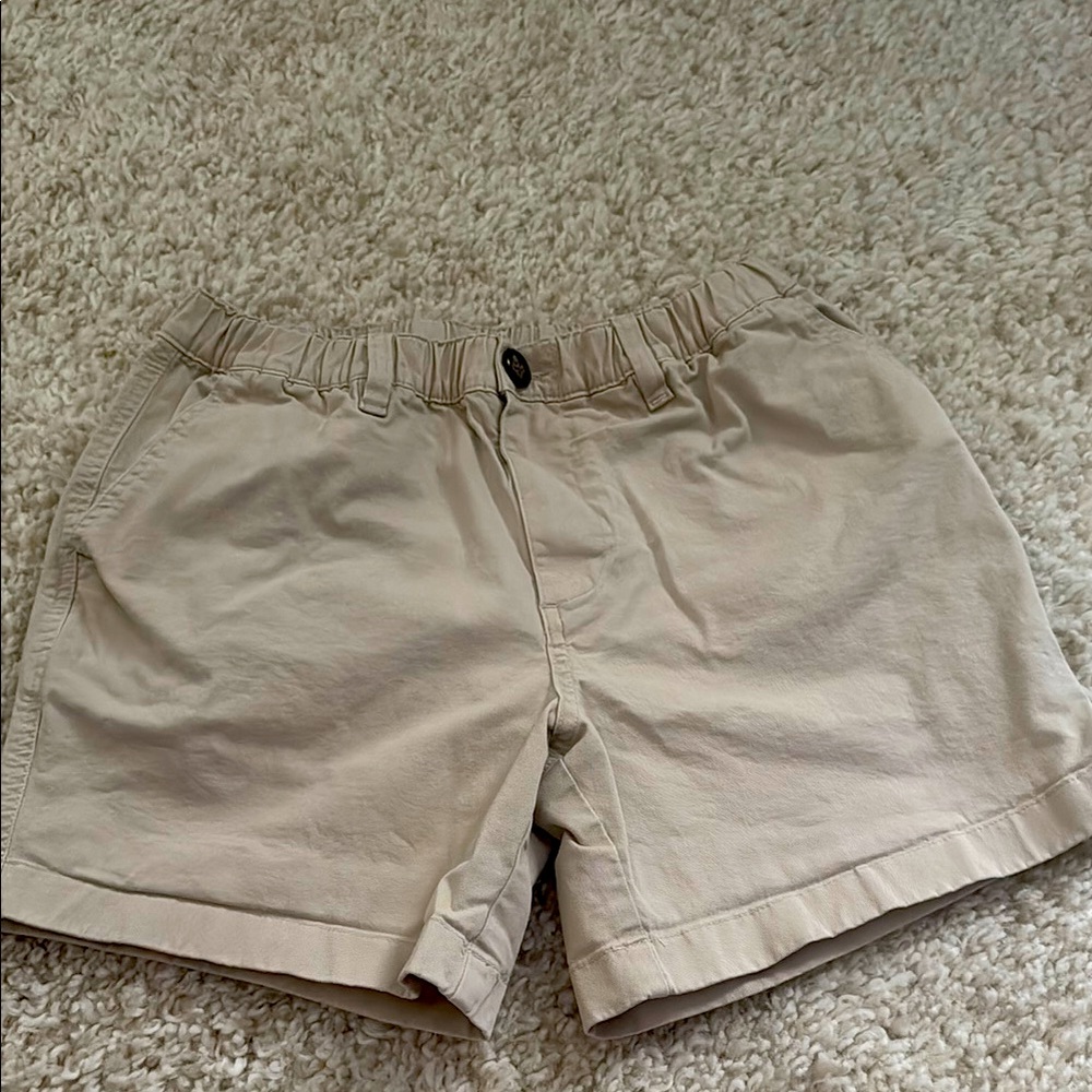 Chubbies Tan Cargo Shorts Classic Design
